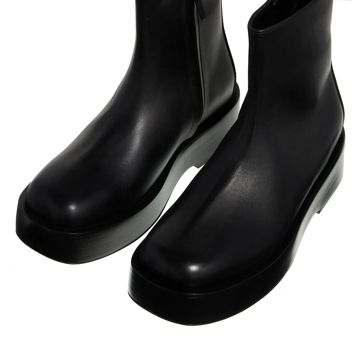 Bottega Veneta Torino Ankle Boot Black | Enkele laarsjes