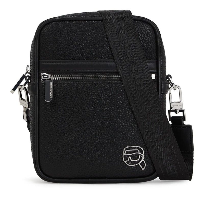 Karl Lagerfeld Crossbody Bag IKON OUTLINE UMHÄNGETASCHE schwarz