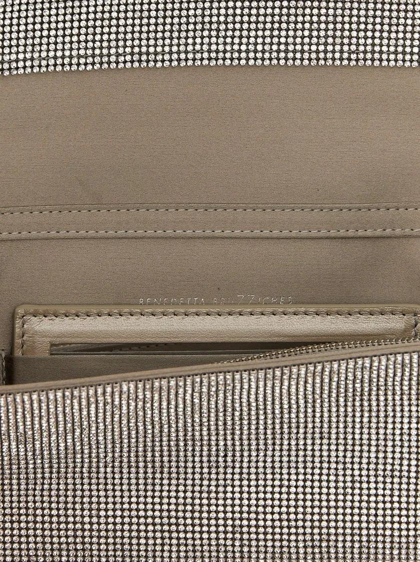 Benedetta Bruzziches Hobo bags 'Vittissima La Grande' Crossbody Bag in grijs