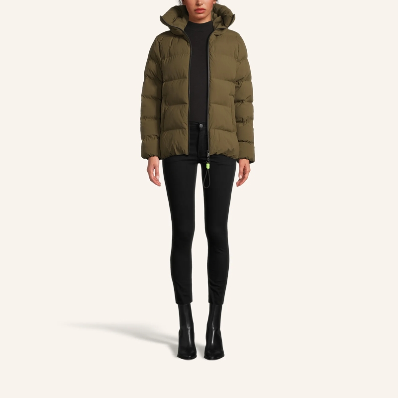 No1 Como Blouson Steppjacke LINDA khaki(Image 2)