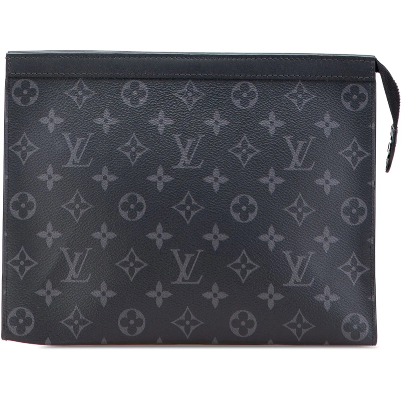 Louis Vuitton Pochette Monogram Eclipse Pochette Voyage MM schwarz