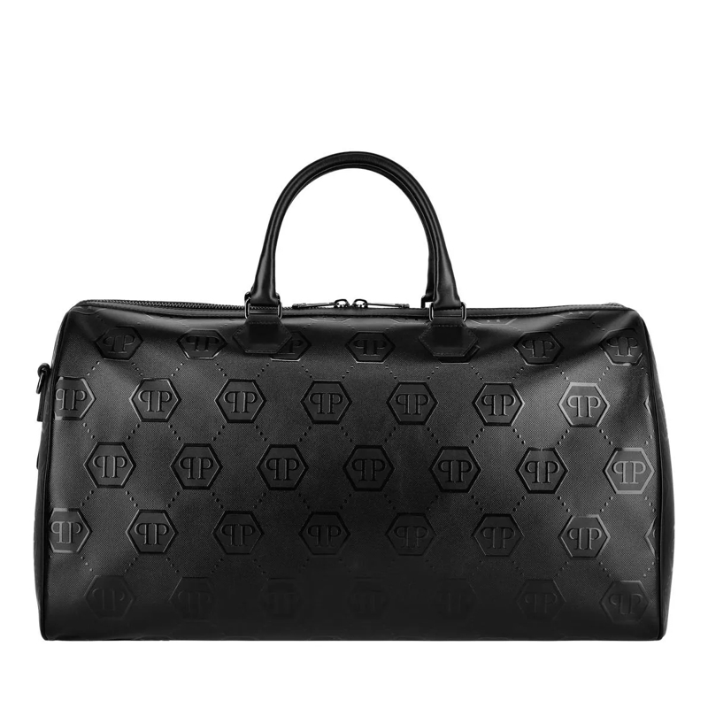 Philipp Plein Weekender Henkel Tasche Monogram schwarz(Image 2)