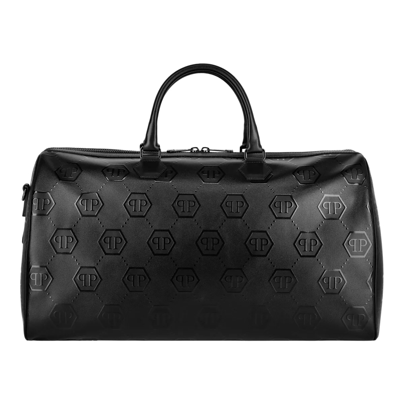Philipp Plein Weekender Henkel Tasche Monogram schwarz(Image 2)