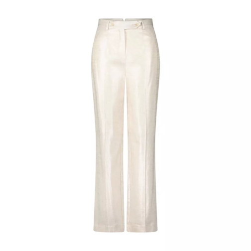 Riani Glänzende Hose mit weitem Bein 48242026152282 Creme 