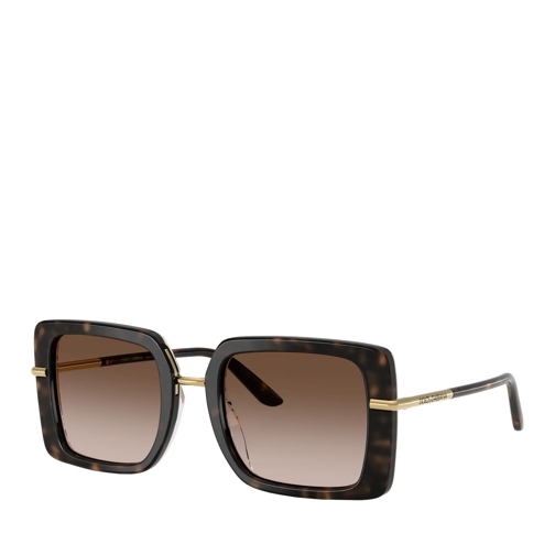 Dolce&Gabbana Sonnenbrille 0DG4491 32171352 Havana On White Barrow