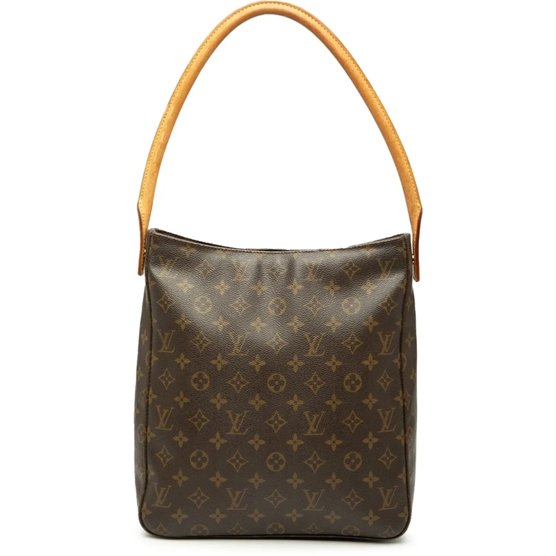 Louis Vuitton Sac à bandoulière Monogram Looping GM braun