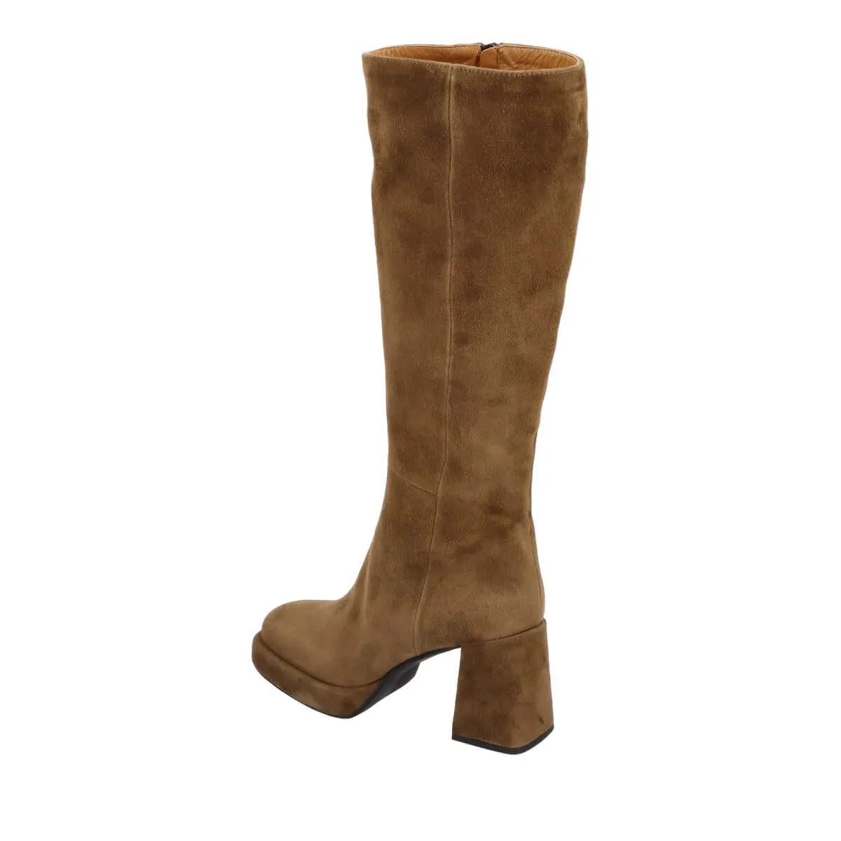 Thumbnail - Thea Mika Stiefeletten - Plateau-Stiefel - Gr. 37 (EU) - in Braun - für Damen