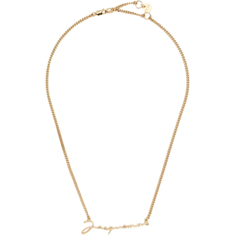 Jacquemus Mittellange Halskette Bijoux Golden gold