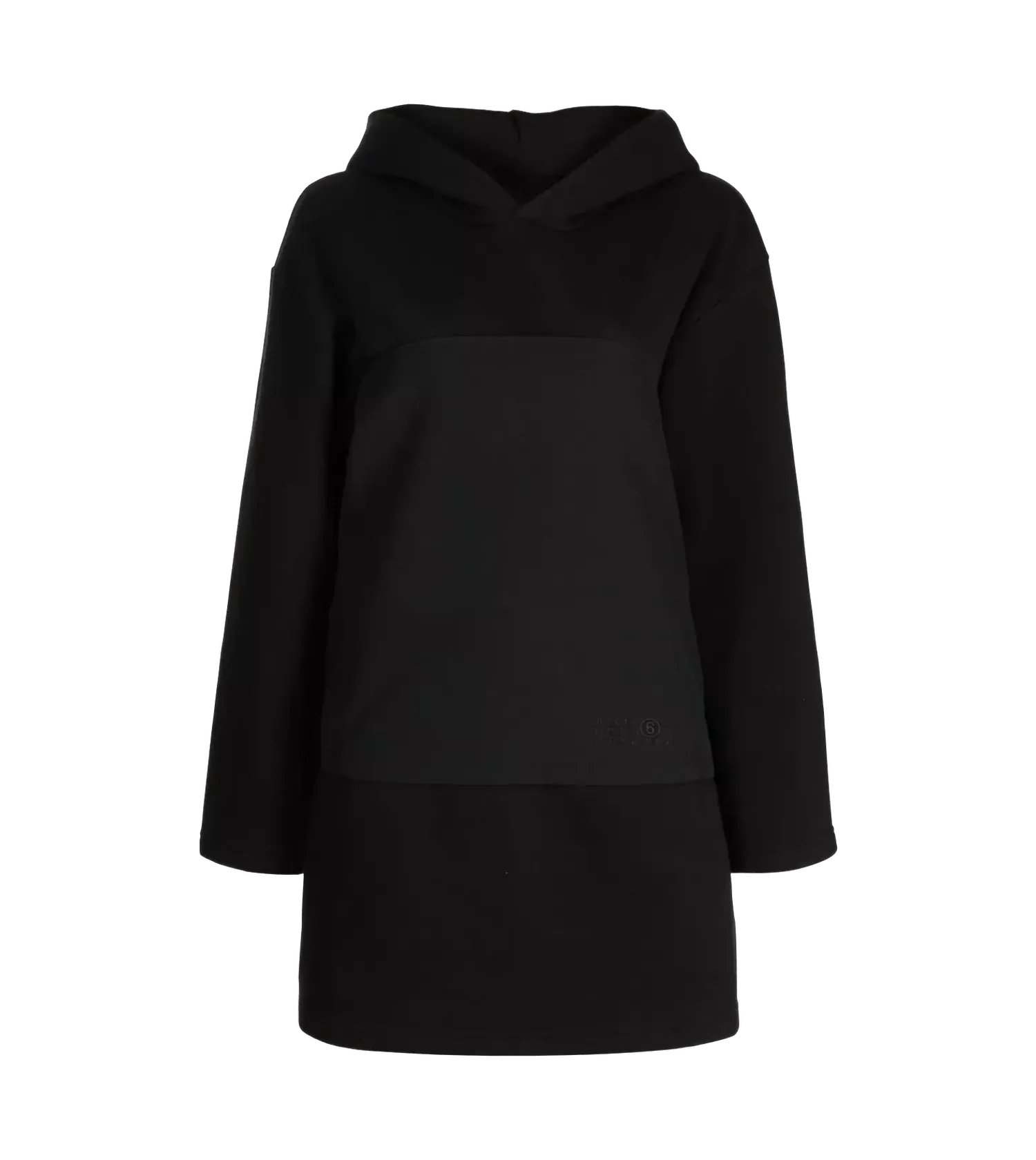 MM6 Maison Margiela - Kleid mit Kapuze - Größe M - black