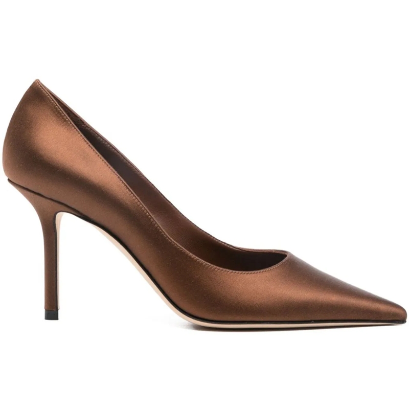 Jimmy Choo Pumps With Heel Brown braun