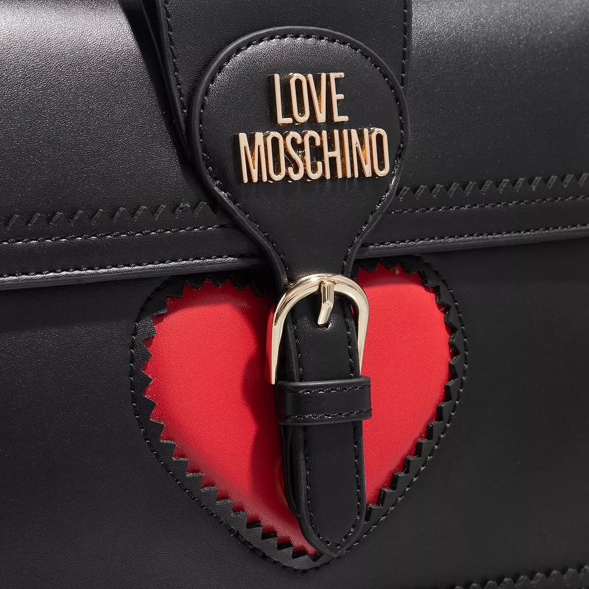 Love Moschino Borsa donna Love zaino in ecopelle nero BS23MO35 JC4035 Media  : MainApps: : Moda