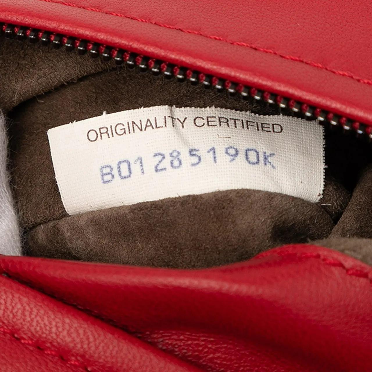 Thumbnail - Bottega Veneta Clutches - Nappa Intrecciato Turn Lock Clutch - Gr. unisize - in Rot - für Damen