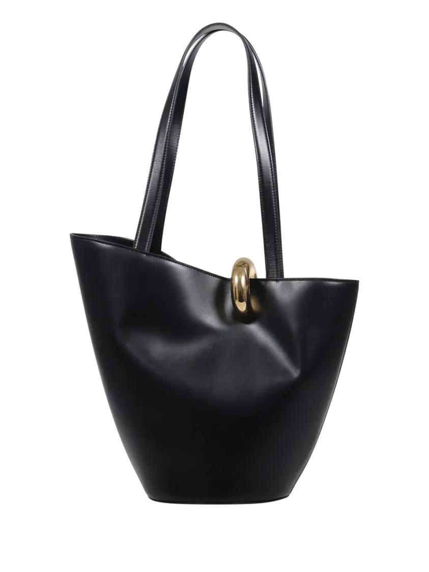Jacquemus Totes & shoppers Le Bambola Moyen Bag in zwart