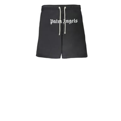 Palm Angels  Swim Trunks With Logo Black