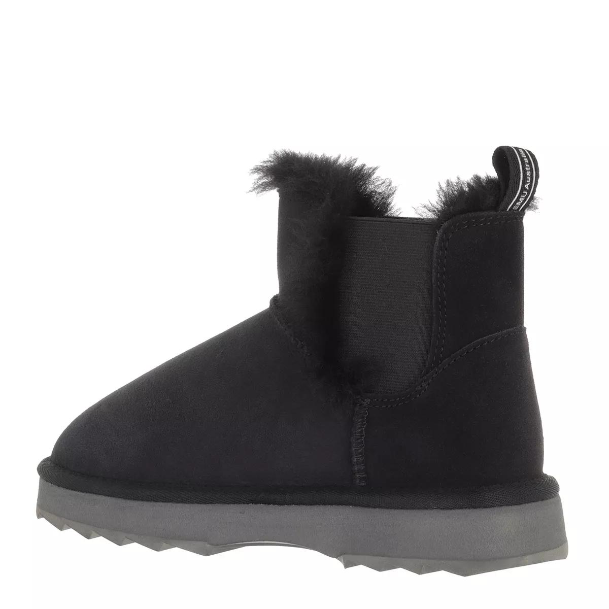 Black clearance emu boots