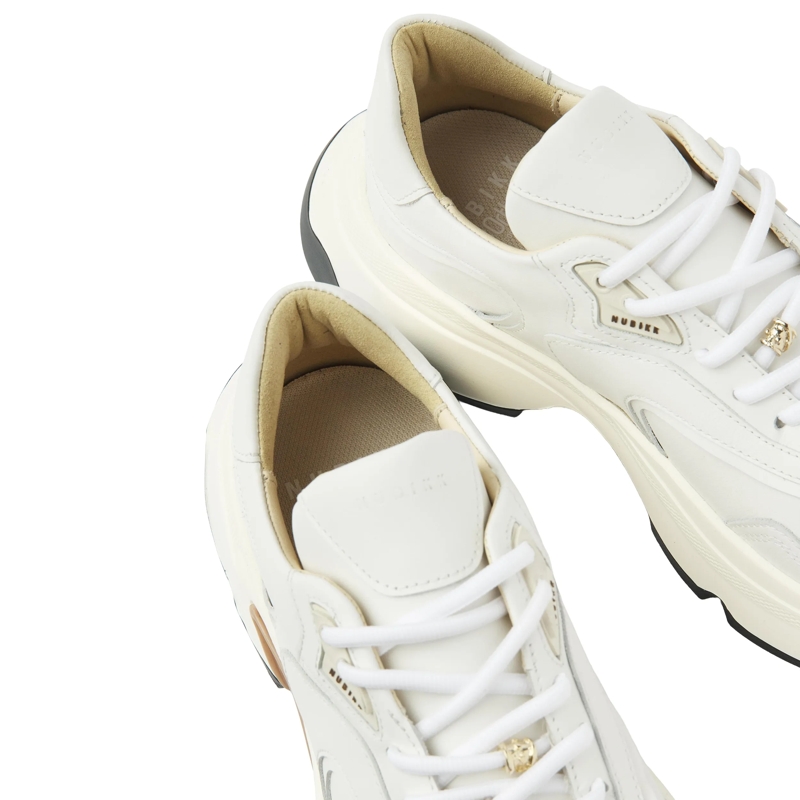Nubikk Low-Top-Sneaker Ross Zay (L) Off White Leather(Image 4)