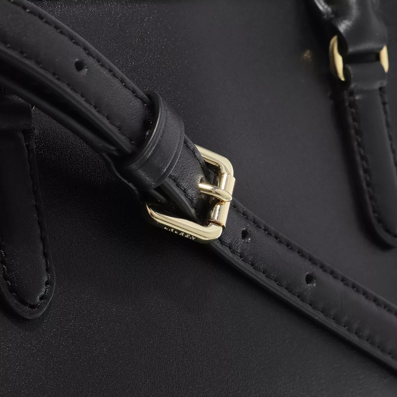 Lauren Ralph Lauren Tote Marcy 26-Satchel-Small Black(Image 5)