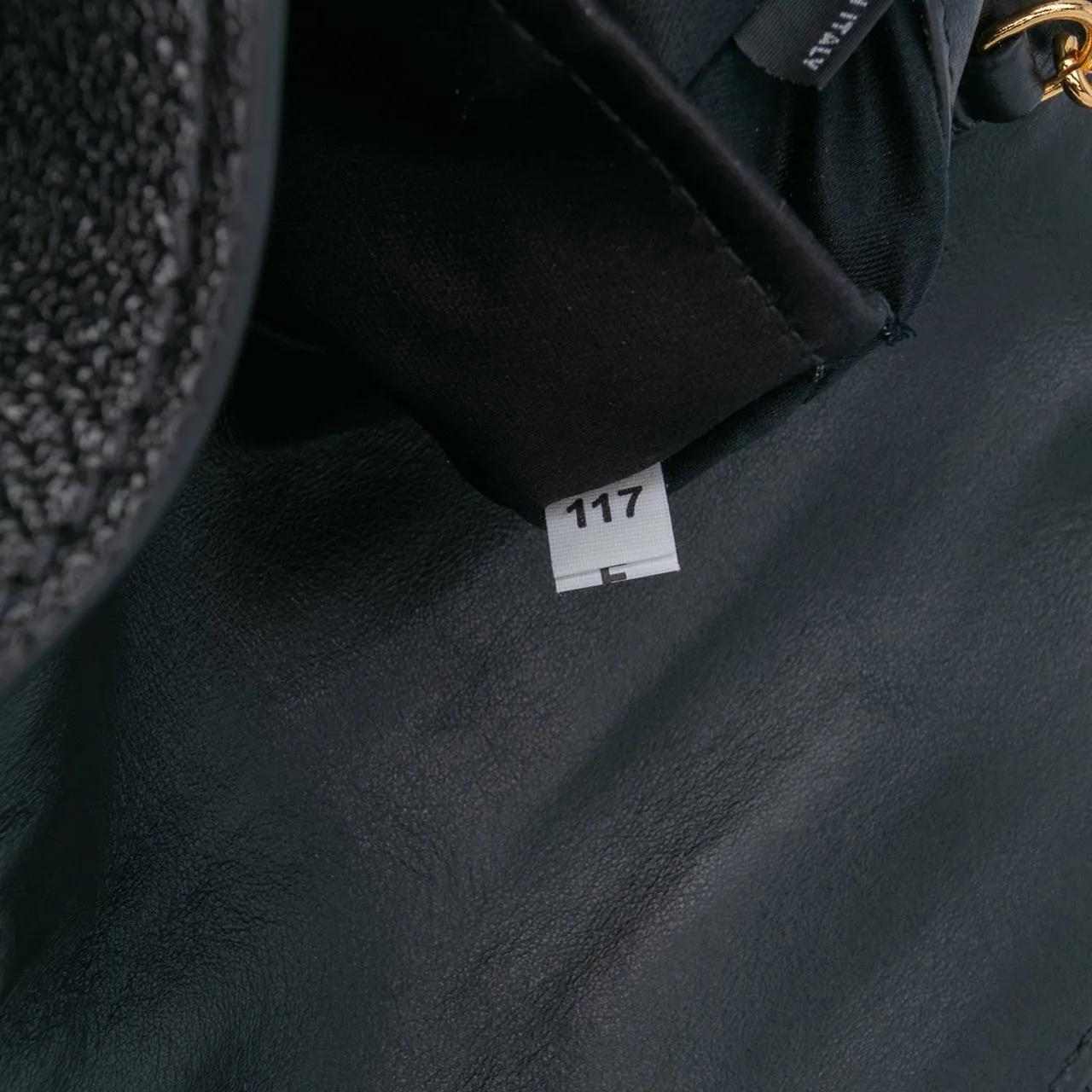 Thumbnail - Miu Miu Hobo Bags - Leather Crystal Embellished Crossbody - Gr. unisize - in Schwarz - für Damen