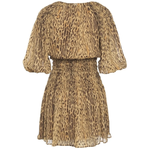 LIU JO Robes midi Mini dress with animal print braun (Image 2)