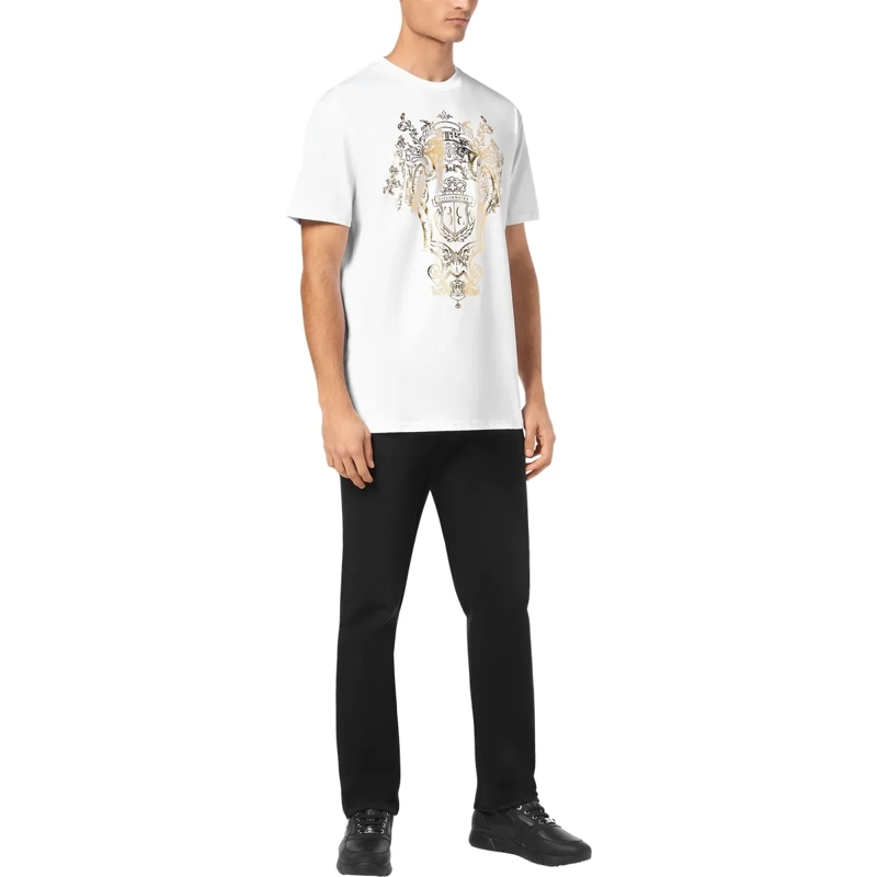 BILLIONAIRE T-Shirt T-Shirt Crest weiss(Image 3)