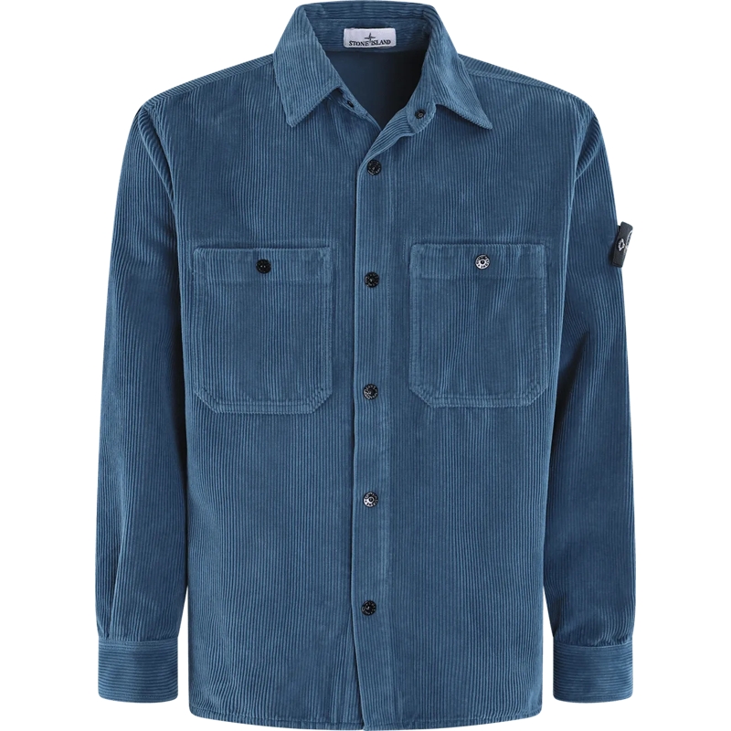 Stone Island Legeres Oberteil Heren Shirts blau