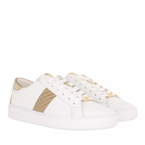 MICHAEL Michael Kors Colby Sneakers Optic White Pale Gold scarpa da ginnastica bassa