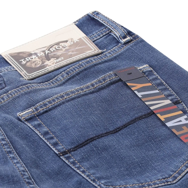 Tramarossa Jeans Slim-Fit Jeans Michelangelo blau(Image 4)