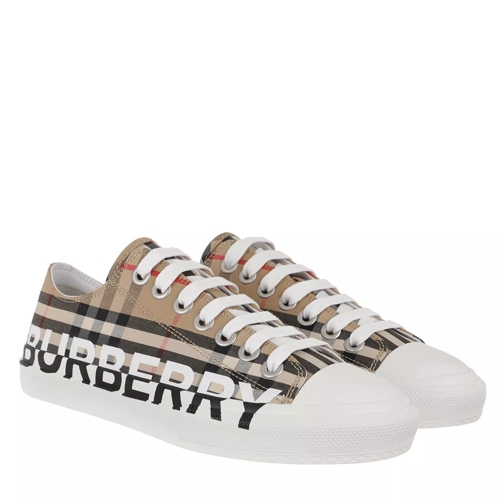 Burberry Logo Vintage Check Sneakers Beige Low-Top Sneaker