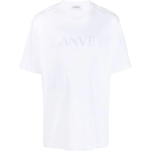 Lanvin  T-shirts and Polos White weiß