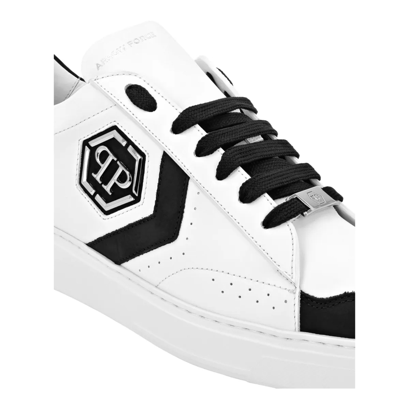 Philipp Plein Low-Top-Sneaker Lo-Top Turnschuhe Arrow Force schwarz(Image 3)