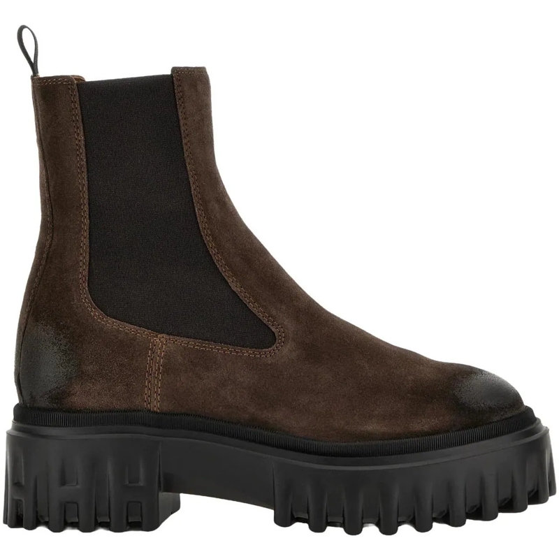 Hogan Bottes Boots Brown braun
