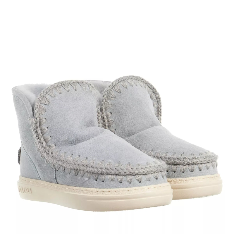 Mou Winterboots Eskimo Sneaker Bold Glit.Logo Iced Sea