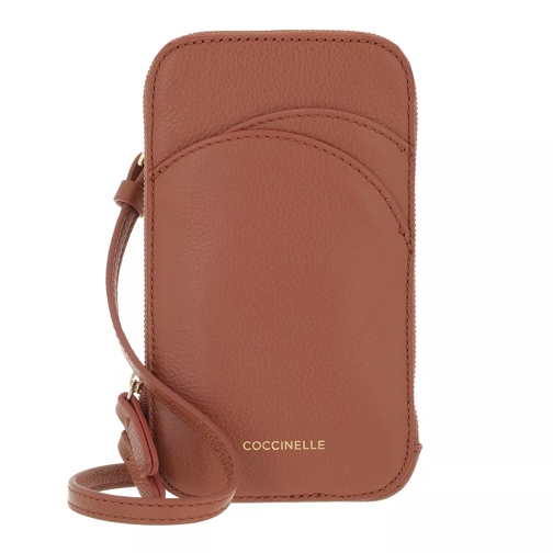 Coccinelle I-Tech Cell Phone Holder Cinnamon Handytasche
