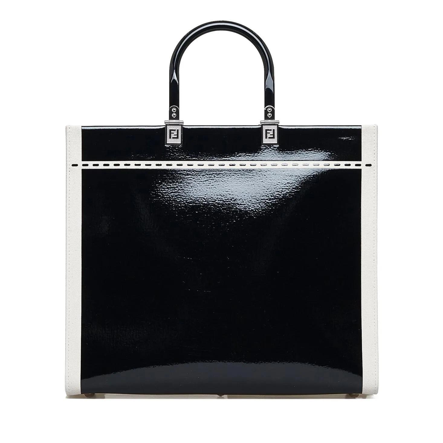 Thumbnail - Fendi Hobo Bags - Medium Sunshine Shopper Tote - Gr. unisize - in Schwarz - für Damen