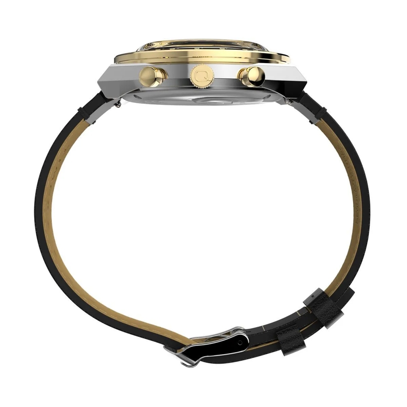 Timex Chronograph Quartz Analog Chronograph Q Timex® Chronograph schwarz(Image 2)