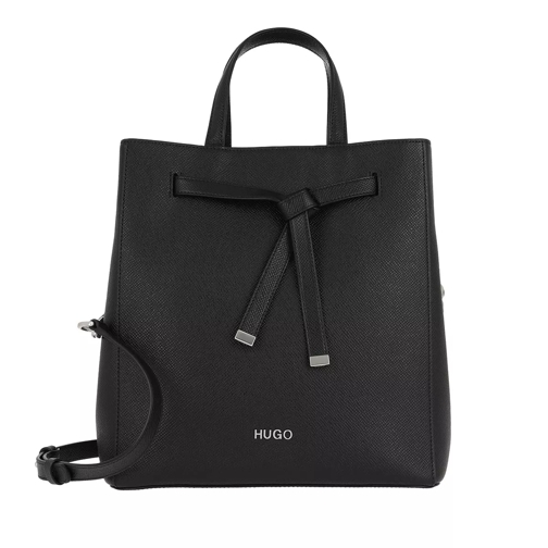 Hugo Victoria Drawstring Bag Black Bucket Bag