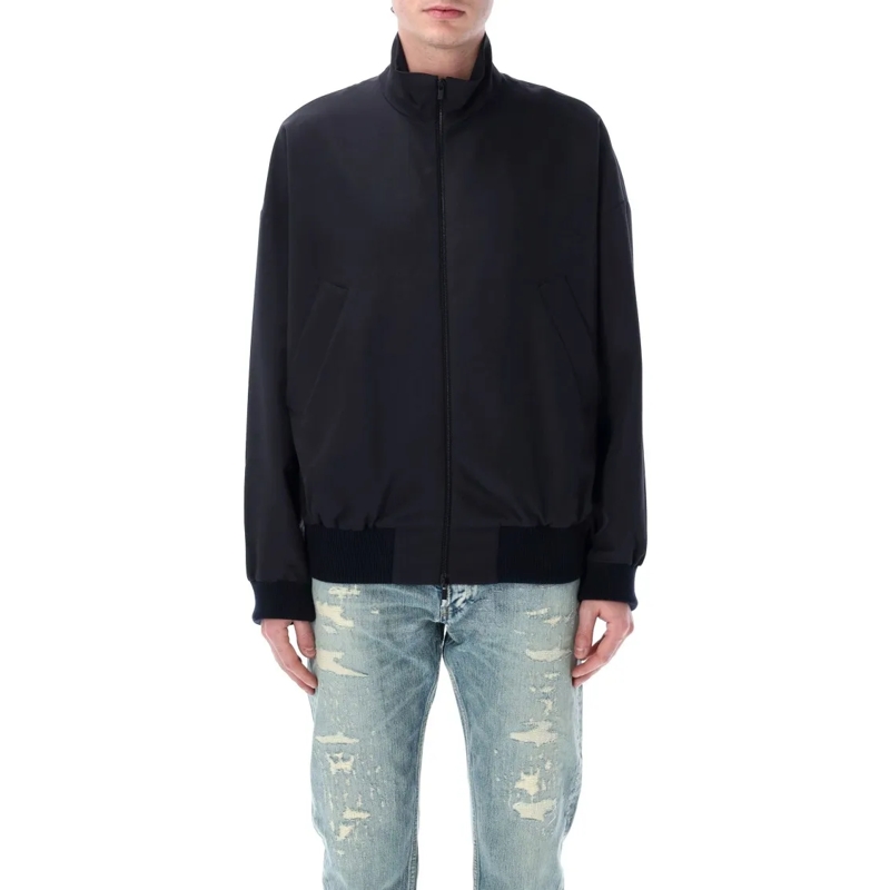 FEAR OF GOD Bomberjacke Track Jacket With High Neck Blue