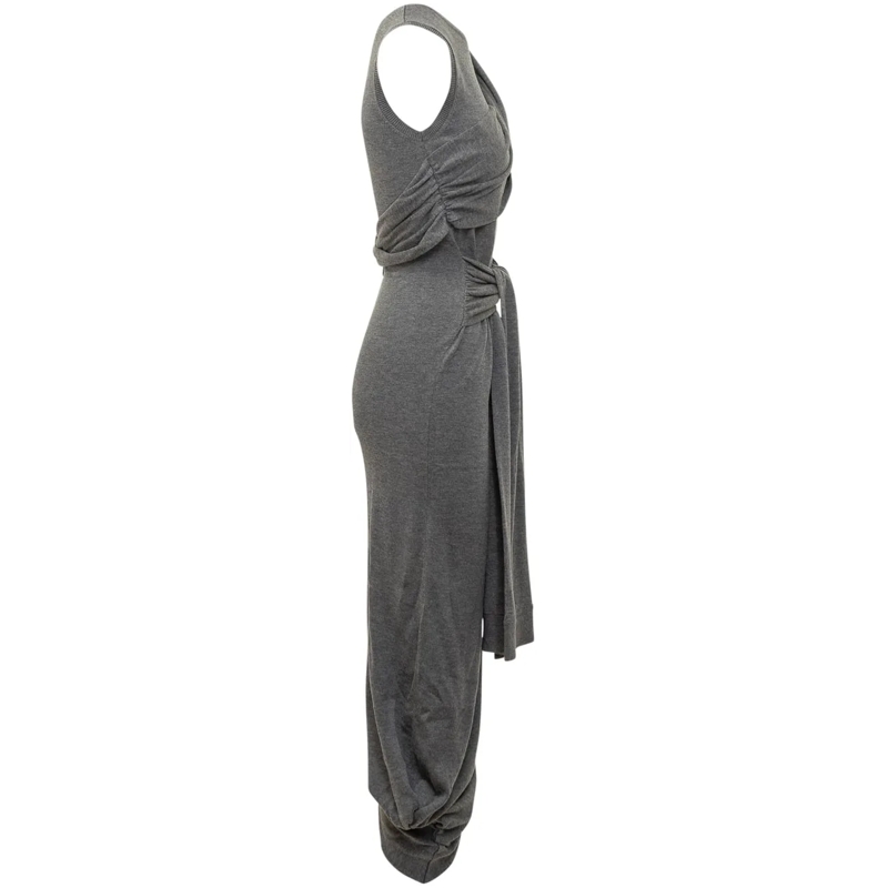 J.W.Anderson Maxikleid Abito JW Anderson grau(Image 4)