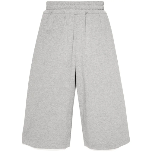 Jil Sander Gray Jil Sander Layered Shorts Grey Pantaloncini casual