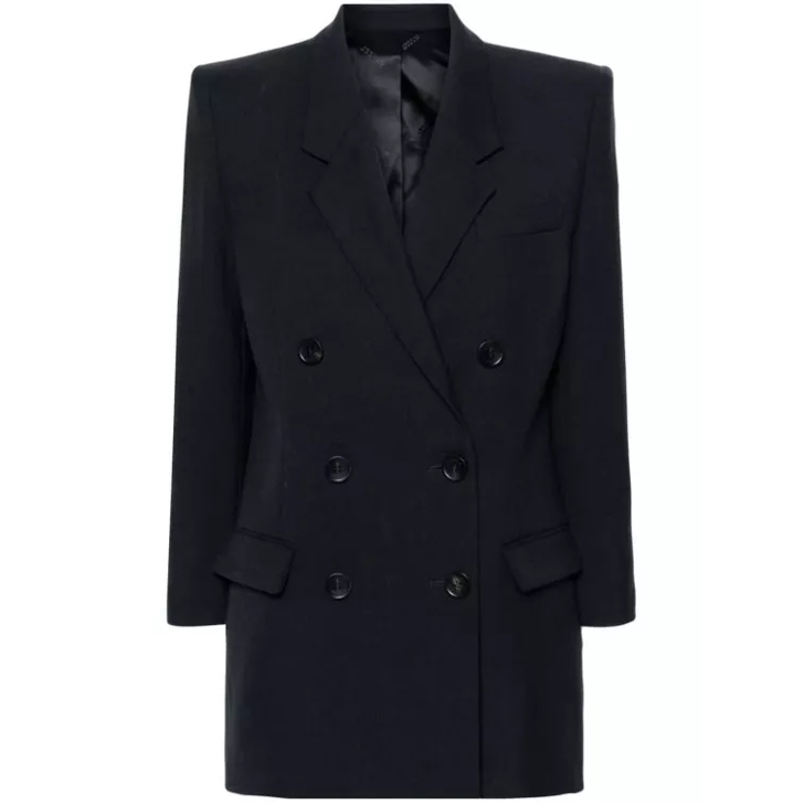 ボトムスその他 Isabel Marant Robine Double-Breasted Cotton Blazer Isabel Marant Robine Double-Breasted Cotton Blazer Black