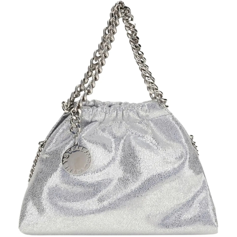 Stella McCartney Tote Bags Silver silber