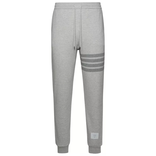 Thom Browne Jogger Trousers 4 Bar Grey 
