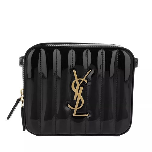 Saint Laurent Vicky Belt Bag Patent Leather Black Gürteltasche