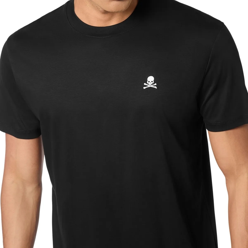 Philipp Plein T-Shirt T-Shirt Rundhalsausschnitt Ss Skull schwarz(Image 5)