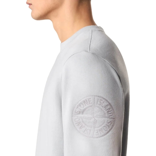 Stone Island Sweatshirts sweater grijs logo grau (Image 3)