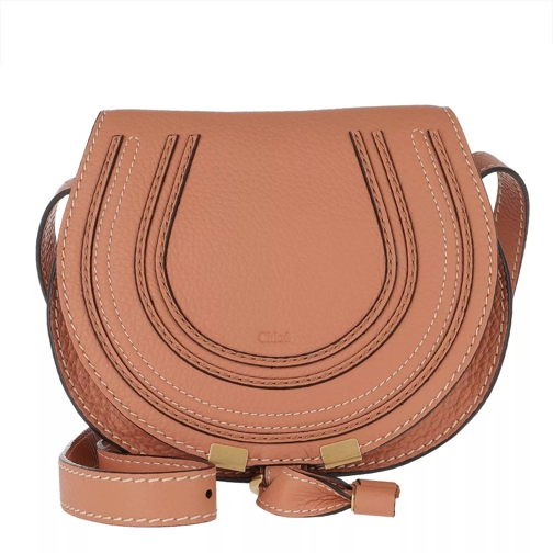 Chloé Marcie Crossbody Bag Calfskin Mini Muted Brown Crossbody Bag