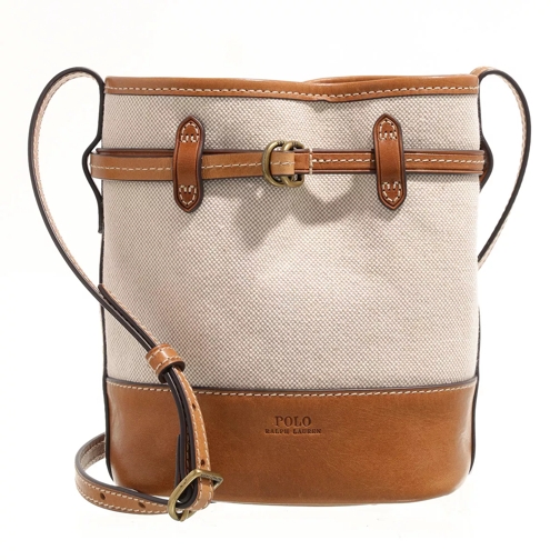 Polo Ralph Lauren Bellport Bucket Bag Small Natural/Cuoio Crossbody Bag