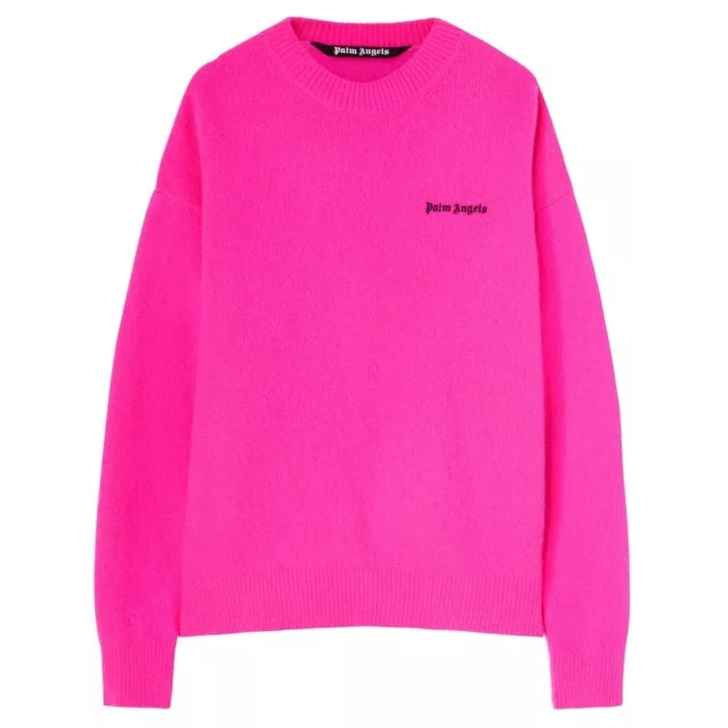 hot pink crewneck