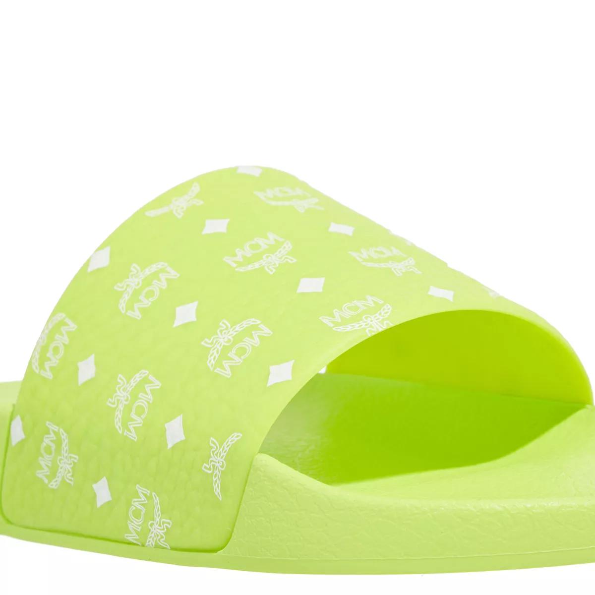 Mcm green discount slides