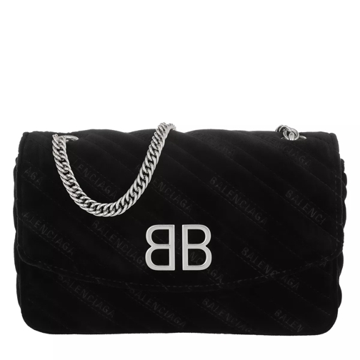 Balenciaga BB Chain Wallet Noir Crossbody Bag